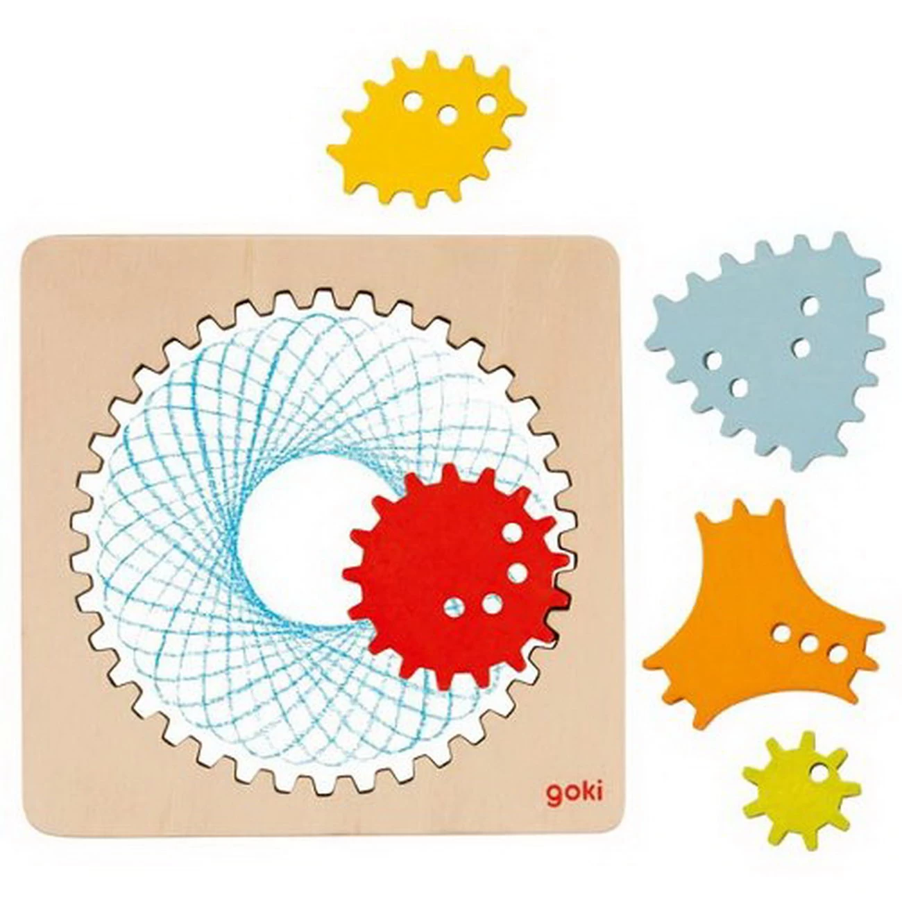 Spirograph Aus Holz (goki 58440)