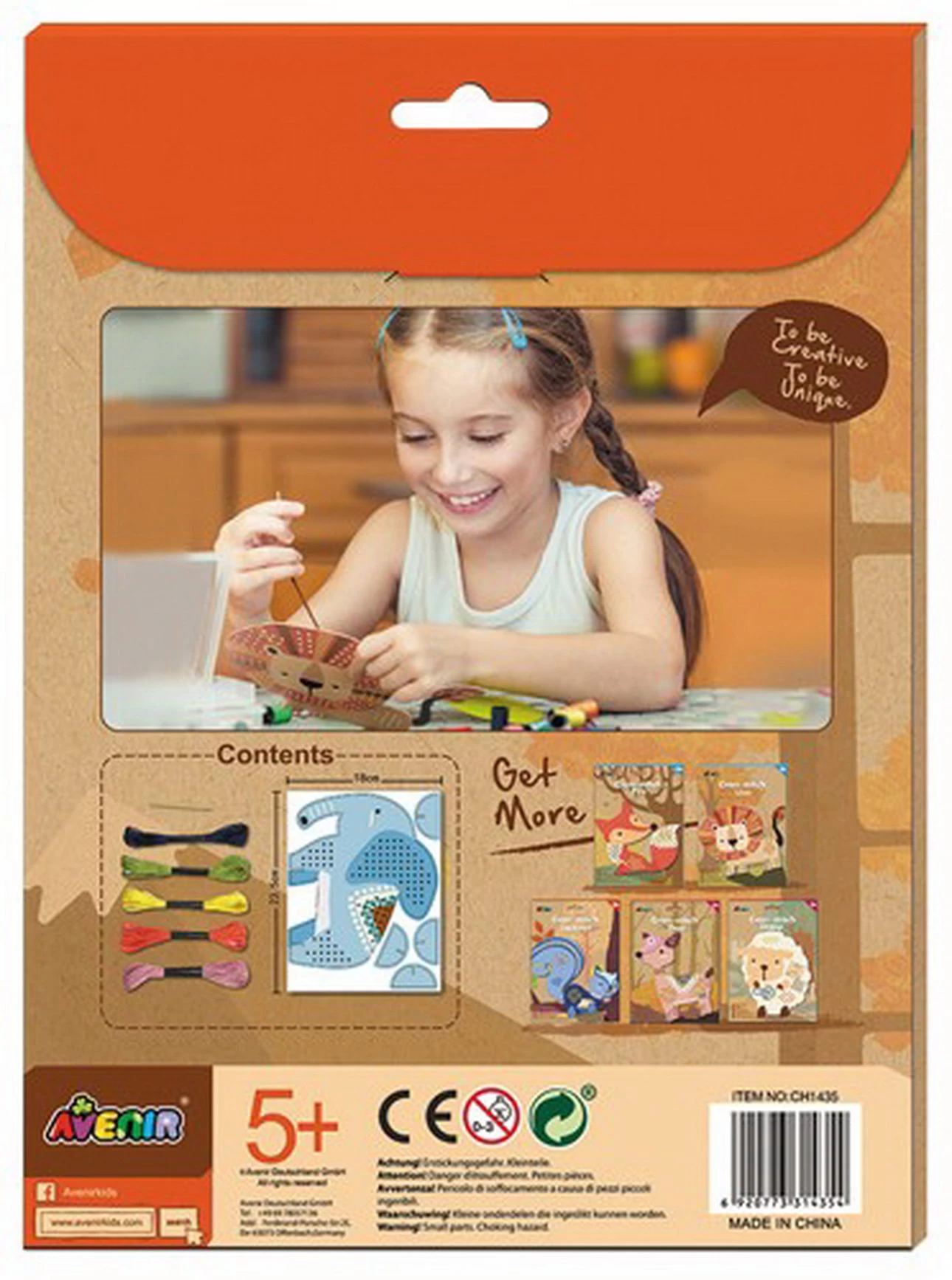 Kinder Stickset Elefant (Avenir) – Bild 2