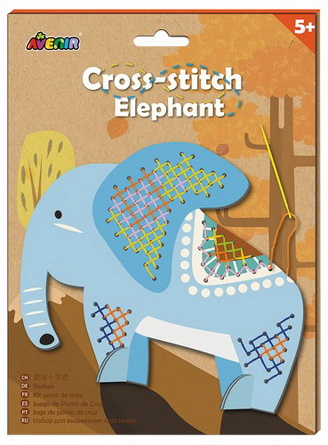 Kinder Stickset Elefant (Avenir)