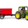 BRUDER 02057 - John Deere 6920 Mit Rotem Wannenkipper