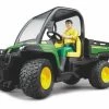 BRUDER 02490 - John Deere Gator XUV 855D Mit Fahrer