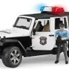 BRUDER 02526 - JEEP Wrangler Rubicon Polizeifahrzeug