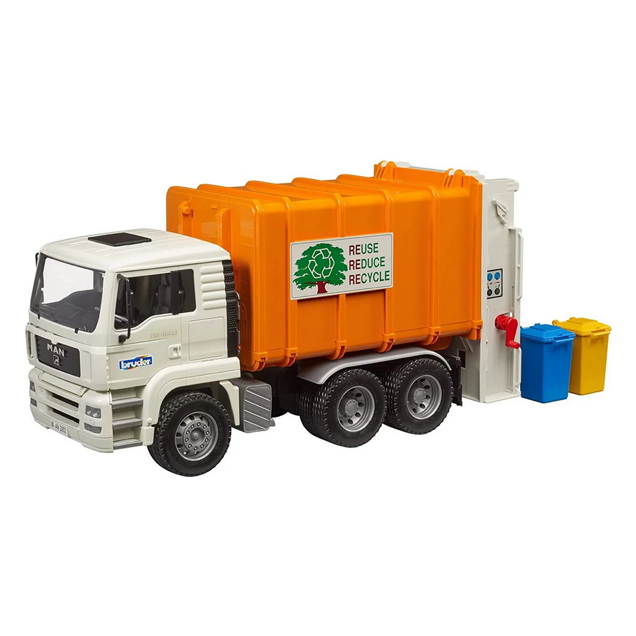 BRUDER 02772 - MAN TGS Müll-LKW Hecklader – Bild 3