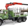 BRUDER 02824 - MACK Granite Holztransport-LKW
