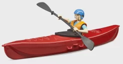Bruder Bworld 63155 - Kajak Mit Figur