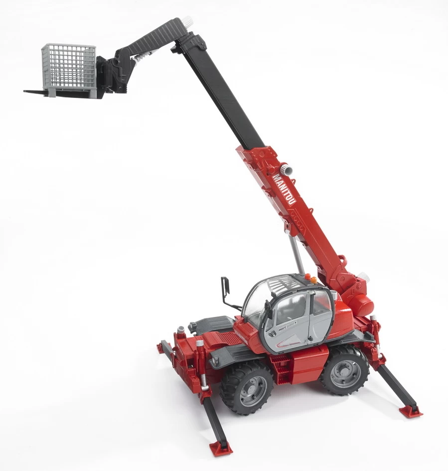 BRUDER 02129 - Manitou Teleskoplader MRT 2150 – Bild 2