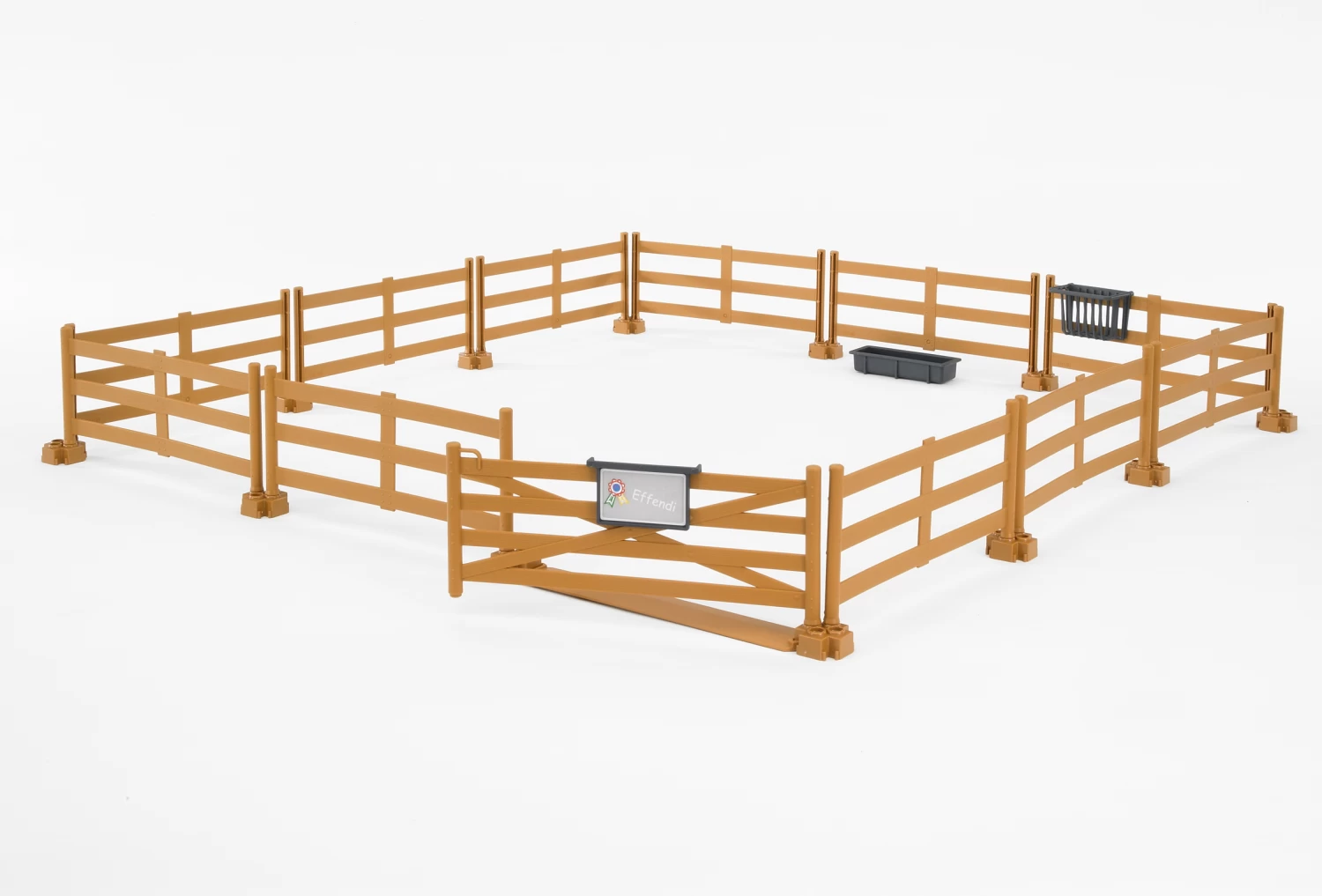 Bruder Bworld 62604 - Weidezaun Braun