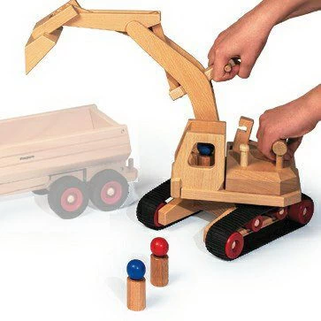 Fagus Bagger (10-71) Holzspielzeug – Bild 2