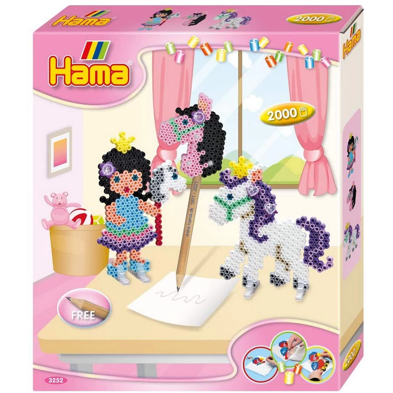 Hama Geschenkpackung Pferde Ponyspaß (Hama 3252) – Bild 3