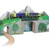Melissa & Doug Berge Brücke Tunnel (Holzeisenbahn)