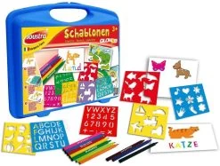 Schablonen Malset Im Koffer (Joustra)