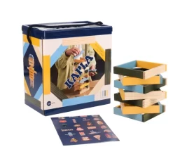 Kapla 120er Box - Hellblau Gelb Grün