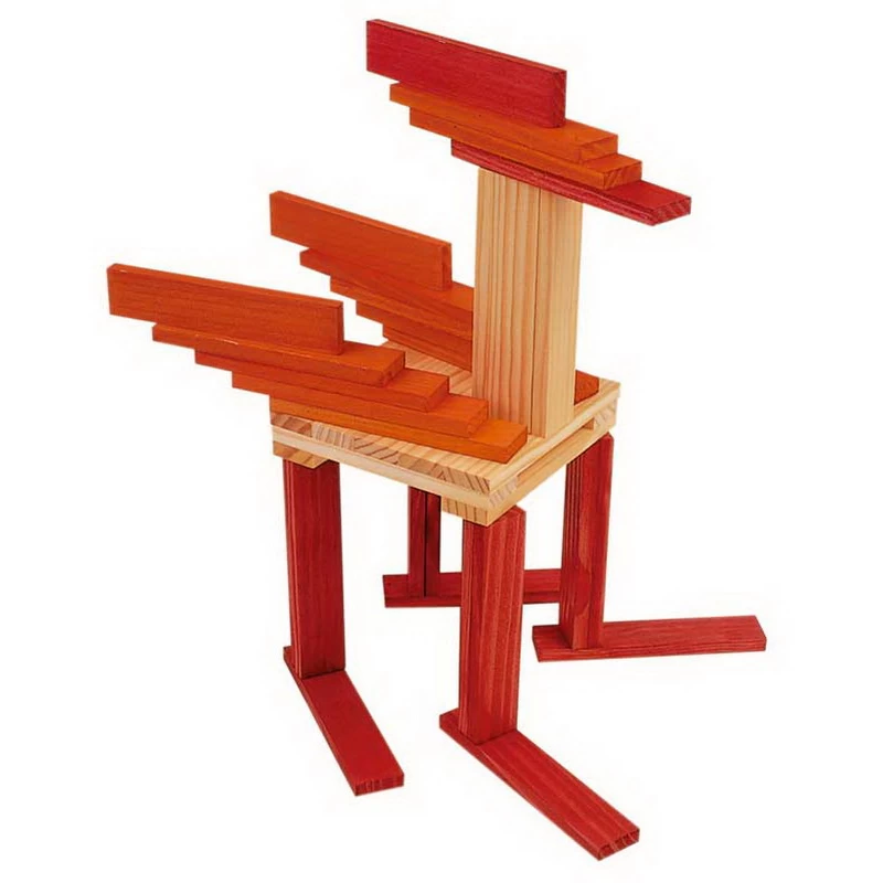 Kapla Farben Set Rot Orange Und Buch 22 – Bild 4