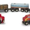 Melissa & Doug Holzeisenbahn - Loks Und Waggons