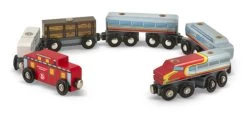 Melissa & Doug Holzeisenbahn - Loks Und Waggons