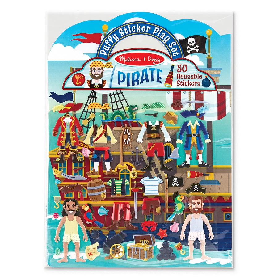 Melissa & Doug Sticker Spielset Piraten – Bild 4