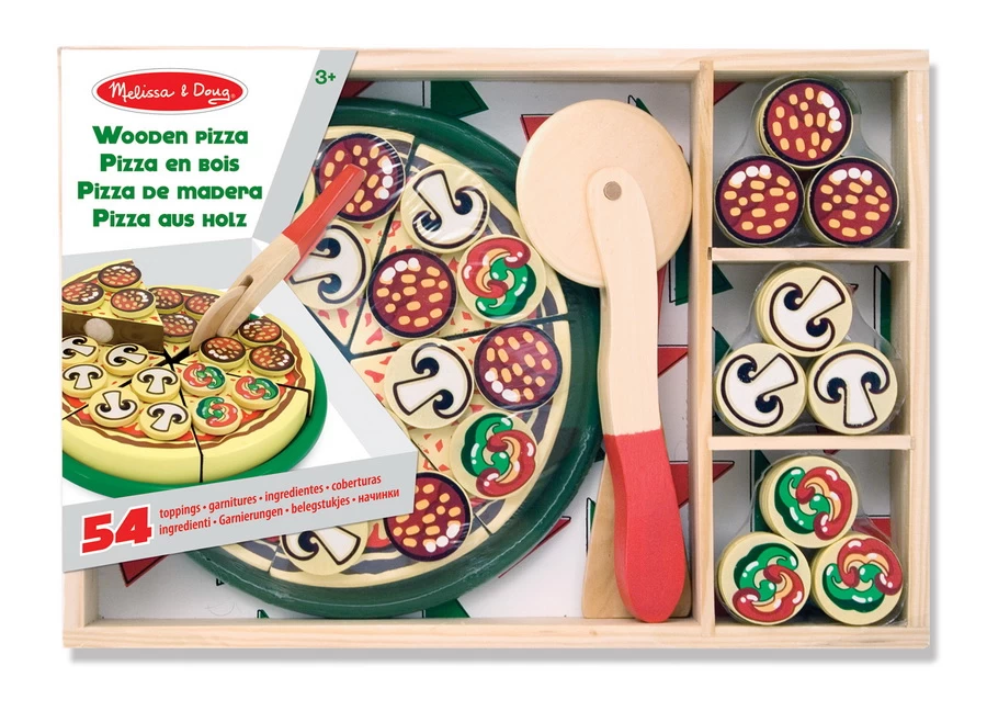 Melissa & Doug Pizza Aus Holz – Bild 2
