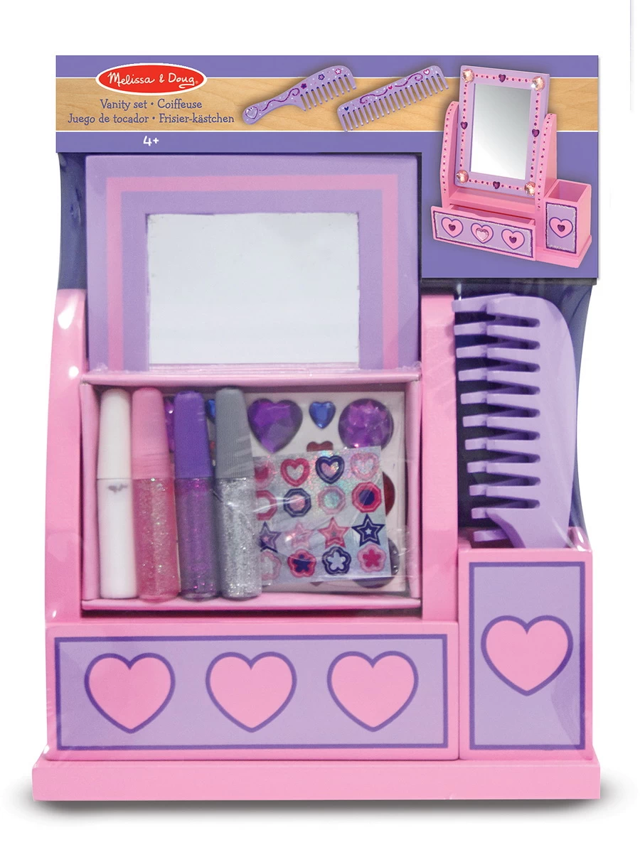 Melissa & Doug Schminktischchen Aus Holz – Bild 3