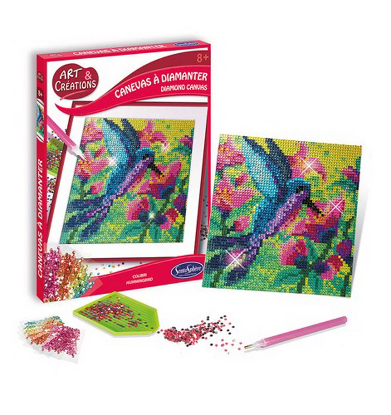 Strassstein Bild Kolibri (Sentosphere)