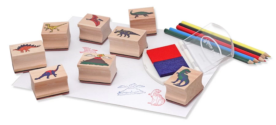 Melissa & Doug Stempelset Dinosaurier – Bild 2