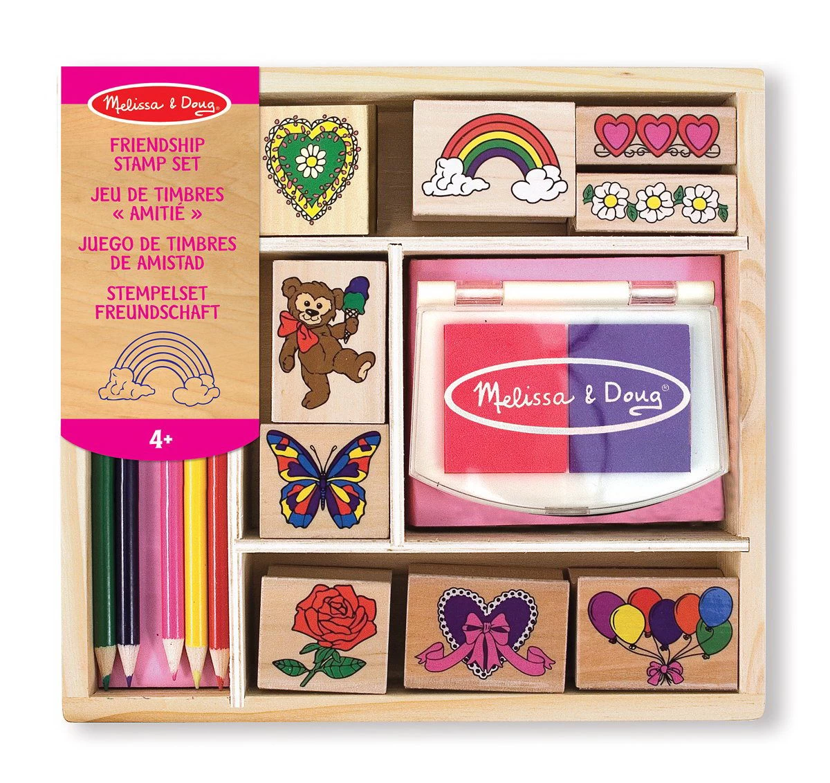 Melissa & Doug Stempelset Freundschaft