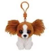 TY Glubschis Clips - Barks Hündchen Braun Weiß